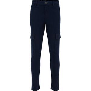 WE Fashion Jongens slim fit cargobroek