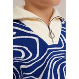 WE Fashion Meisjes gebreide trui met dessin