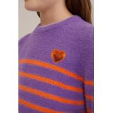 WE Fashion - Regular Fit - Trui - Zacht - Meisjes - Met Streepdessin
