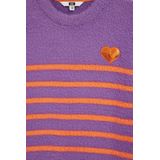 WE Fashion - Regular Fit - Trui - Zacht - Meisjes - Met Streepdessin