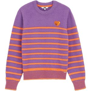 WE Fashion - Regular Fit - Trui - Zacht - Meisjes - Met Streepdessin