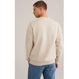 WE Fashion - Regular Fit Sweater - Beige - Katoen