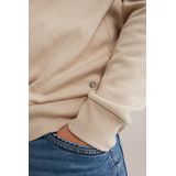 WE Fashion - Regular Fit Sweater - Beige - Katoen