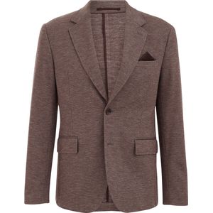 Van Gils Heren premium flannel look blazer van gebreid materiaal