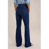 Blue Ridge - Jeans - Blauw - Denim Katoen - Flared Fit