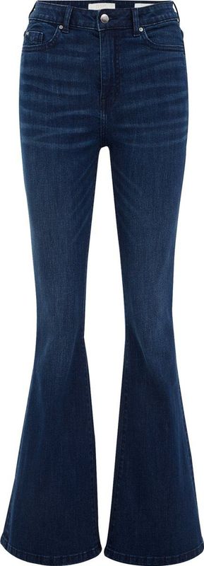 Blue Ridge - Jeans - Blauw - Denim Katoen - Flared Fit