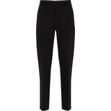 Van Gils Premium wol mix pantalon met structuur