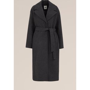 WE Studio - Dames Jas - Grijs - Wolmix - Oversized