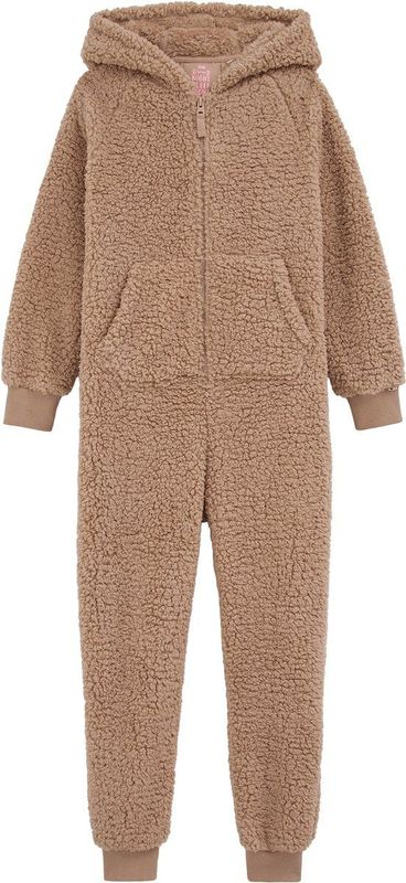 Onesie - Teddy - Zacht - Met Capuchon - Lange Mouwen