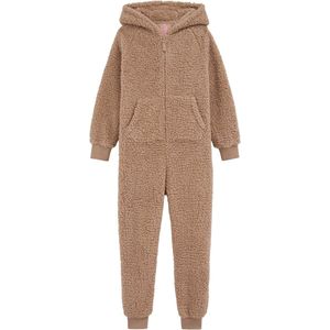 Onesie - Teddy - Zacht - Met Capuchon - Lange Mouwen