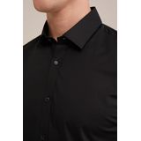 Fundamentals - Heren Anti-Odour - Overhemd - Zwart - Katoen - Tall Fit