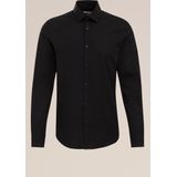 Fundamentals - Heren Anti-Odour - Overhemd - Zwart - Katoen - Tall Fit