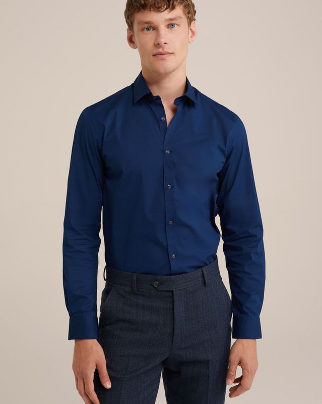 WE Fashion - Tall Fit Overhemd - Katoenmix - Anti-odour