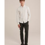 Fundamentals - Slim Fit Overhemd - Gebroken Wit - Katoen