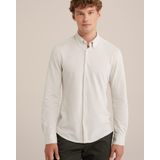 Fundamentals - Slim Fit Overhemd - Gebroken Wit - Katoen