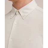 Fundamentals - Slim Fit Overhemd - Gebroken Wit - Katoen
