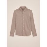 WE Fashion - Jongensoverhemd - Katoenmix - Blauw - Lange Mouwen