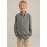 WE Fashion - Overhemd - Katoenmix - Blauw