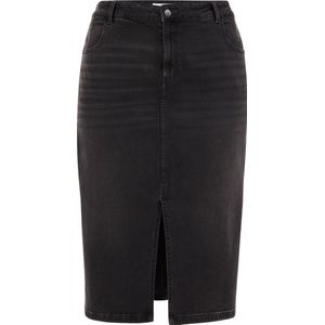 WE Fashion - Curve - Denim Rok - Dames - High Rise