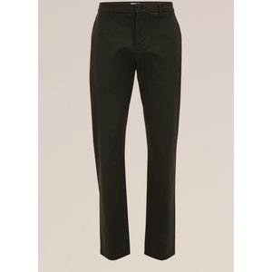 WE Fashion Heren slim fit chino met stretch