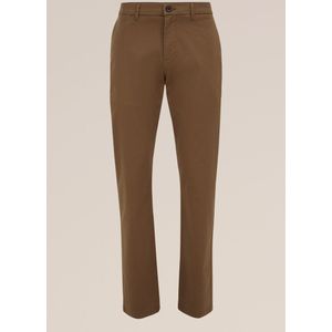 Chino - Stretch - Katoenmix - Slim Fit - Rits- en Knoopsluiting