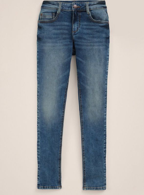 WE Fashion Jongens skinny fit jeans met stretch