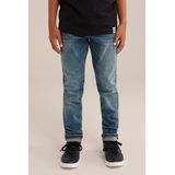 WE Fashion Jongens jeans regular fit met stretch
