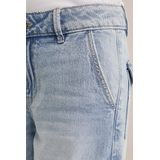 WE Fashion Meisjes wide leg jeans met stretch