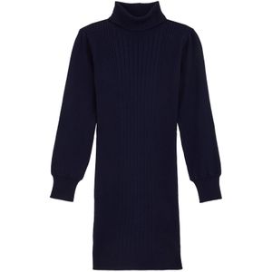 WE Fashion - Bodycon Jurk - Lange Mouwen - Opstaande Kraag - Jersey