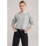 WE Fashion Dames gebreid vest van wolmix