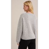 WE Fashion Dames gebreid vest van wolmix