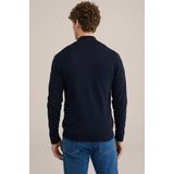 Fundamentals - Slim Fit - Vest - Donkerblauw - Katoen