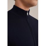 Fundamentals - Slim Fit - Vest - Donkerblauw - Katoen