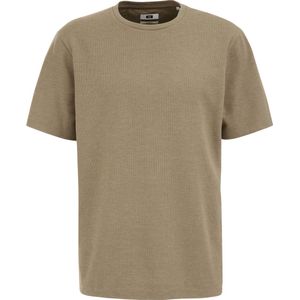 WE Fashion - Relaxed Fit T-shirt - Katoenmix - Structuur