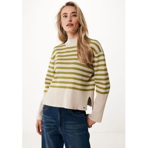Mexx - Pullover Knit - Ochre Green - Dames