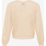 Mexx - Trui Mini Pailletten - Taupe Sand - Polyester