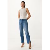 Mexx Cardigan Patch Ajour Dull White Dames - Maat L