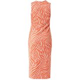 Jurk - Dierenprint - Ronde Hals - Mouwloos - 3/4 Lengte