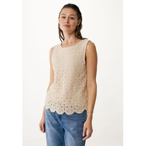 Mexx - Blousetop - Mouwloos - Zwart - Polyester en Elastaan