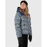 Ski jas Brunotti Girls Minowan Snow Jacket Night Blue-Maat 176