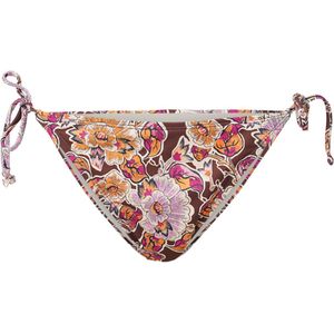 Brunotti Elly-Sakai Dames Bikini Broekje - Mix & Match - Bruin, Oranje, Roze - 36