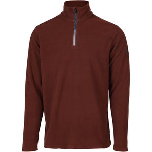 Brunotti Tenno Heren Fleece Pully - Rood, Bruin