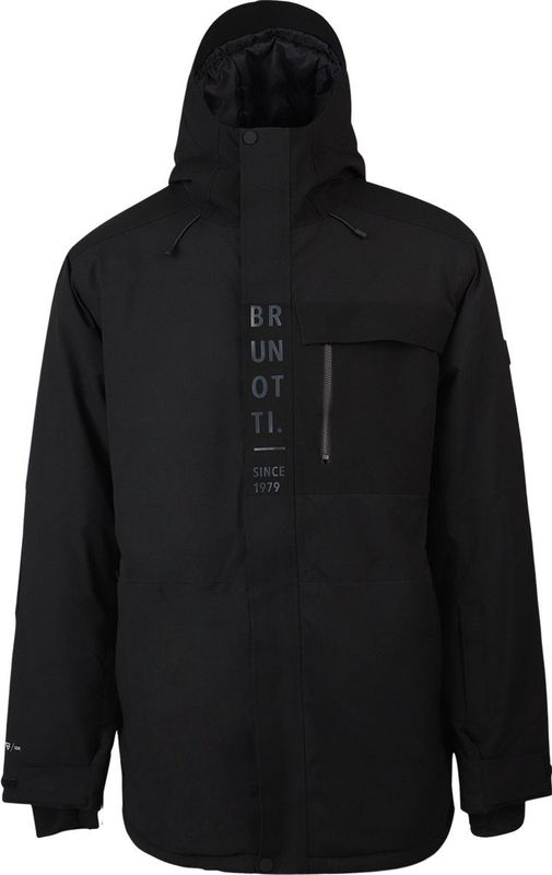Brunotti Boyd Heren Wintersport Ski Jas - Zwart - L