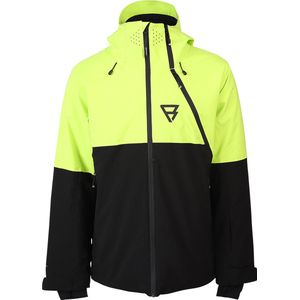 Brunotti Curtis Heren Wintersport Ski Jas - Geel, Groen - XL