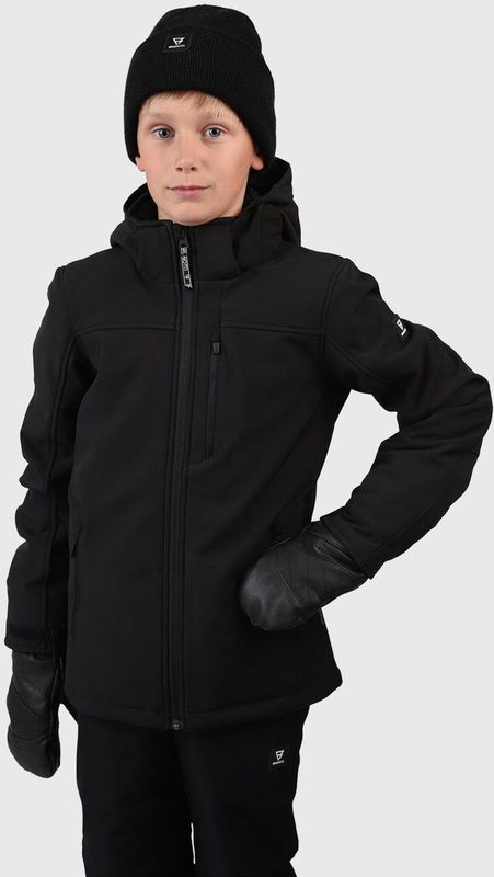 Brunotti - Marsaly-N - Softshell Jacket - Zwart - 164