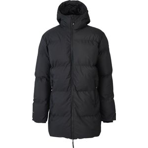 Brunotti - Bigmain - Lange Pufferjas - Zwart - 100% Gerecycled Polyester - Waterdicht 10.000 mm
