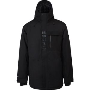 Brunotti Boyd Heren Wintersport Ski Jas - Zwart