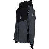 Brunotti Twinstroke Heren Softshell Jas - Dark Grey Melee