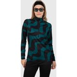 Brunotti Galena-Groovy Dames Fleece Pully - Groen