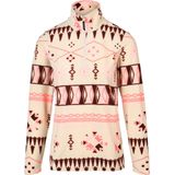 Brunotti - Misma Retro - Damesfleece - Allover Canvas - 100% Polyester - Microfleece